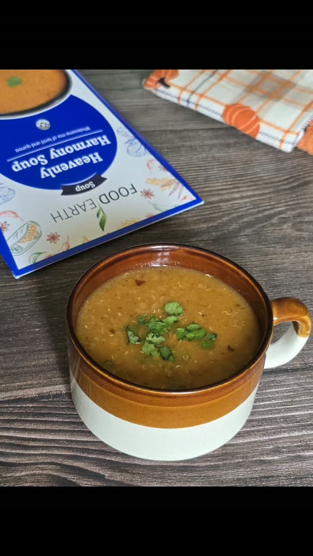 Sweater weather has officially arrived, and my crazy, work-from-home lunches are getting cozier. 🍂

I tried four soups from @foodearthofficial:

🍲 A Perfect Marriage
🍲 Hearty Harvest
🍲 Hug in a Bowl
🍲 Heavenly Harmony

Heavenly Harmony felt made for this time of year. It's a hearty mix of lentils and quinoa in a vegetable-based broth with carrots, tomatoes, garlic, and a little kick from red and green chili peppers. It tastes like fall in a bowl. ❤️🍂

The best part? Food Earth soups are ready in just 60 seconds. Vent the top, pop it in the micro, and it's yum time! You get a warm, satisfying lunch without chopping, simmering, or dirtying a bunch of dishes that no one wants to wash.

Every Food Earth product is vegan, gluten-free, and clean label, and they're shelf stable until you open them. I've already stocked my pantry for the season!

Find Food Earth soups (and more!) on Amazon or at grocery stores near you. 

Which flavor would you try first? 👇
.
.
.
#ad @foodearthofficial #FoodEarth #60SecondLunch #ReadyToEatMeals #FallFlavors