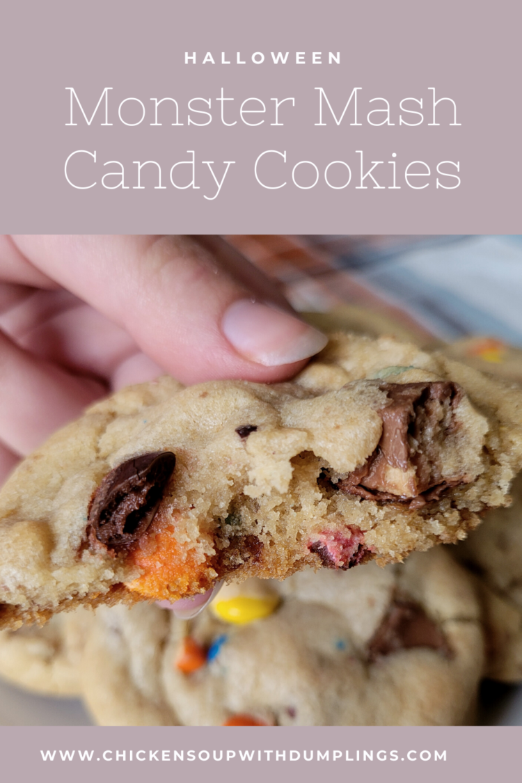 Monster Mash Candy Cookies — Chicken Soup with Dumplings