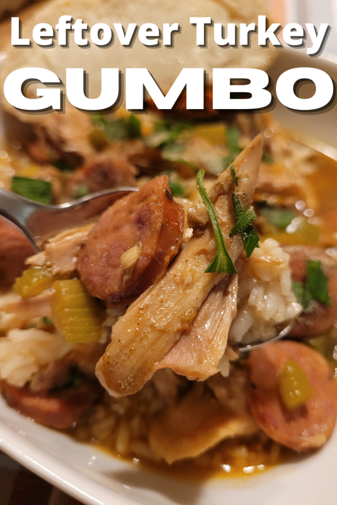 Cajun Leftover Turkey Soup (Low Carb Gumbo)