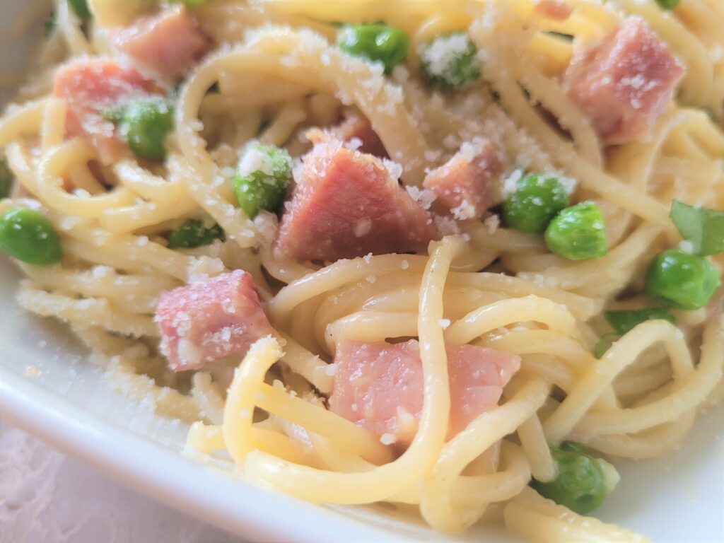 Pasta Carbonara with Leftover Ham — Chicken Soup with Dumplings