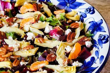 This salad can be used as a main dish or as a healthy side.