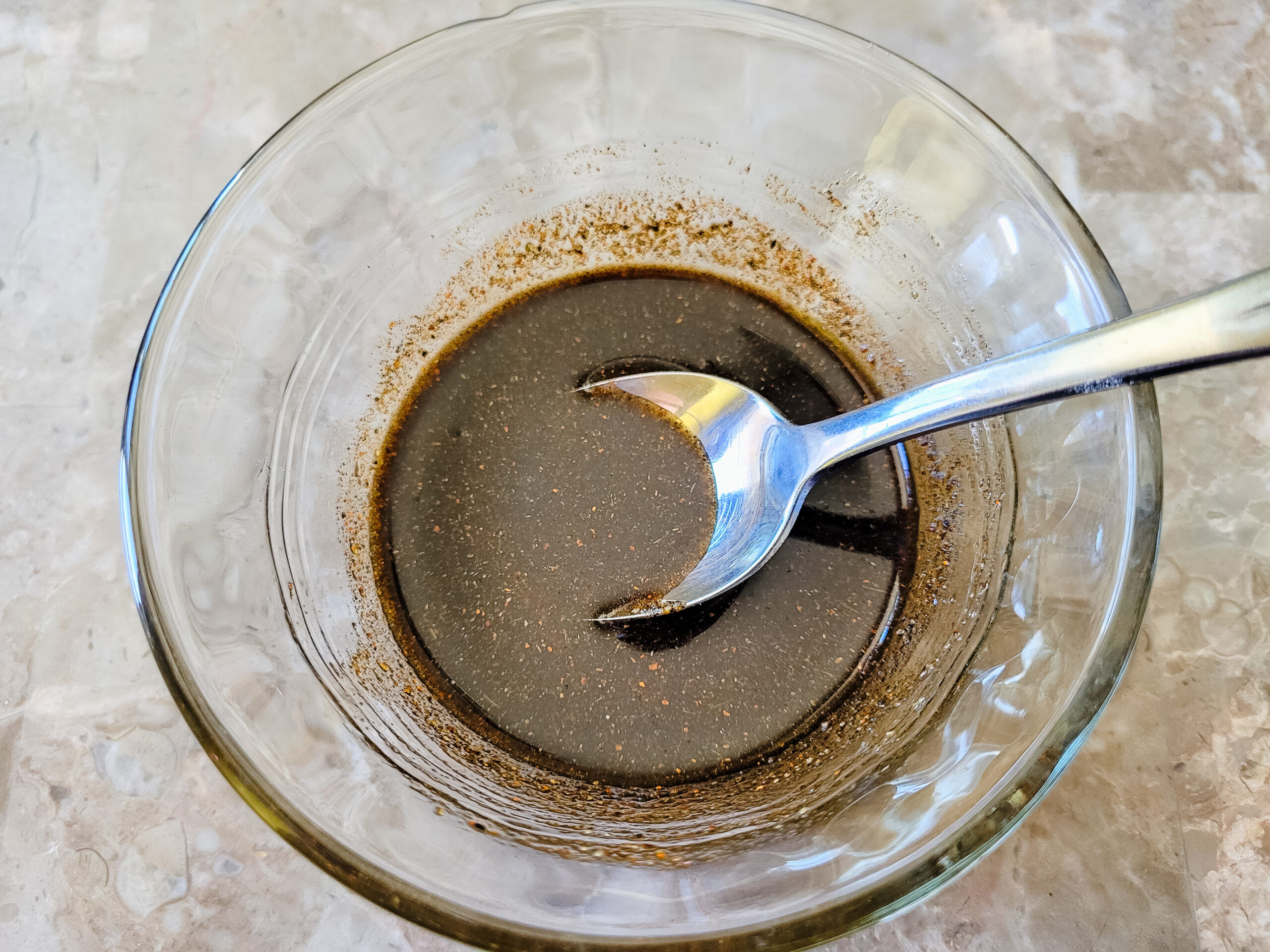 Spice Rub Paste Combine olive oil, chili powder, cumin, salt, and pepper.