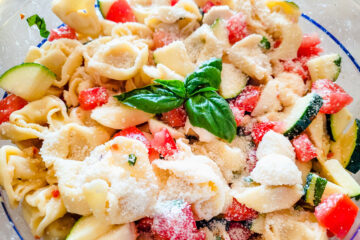 This cold salad is an easy recipe that's perfect for cookouts and bbqs.