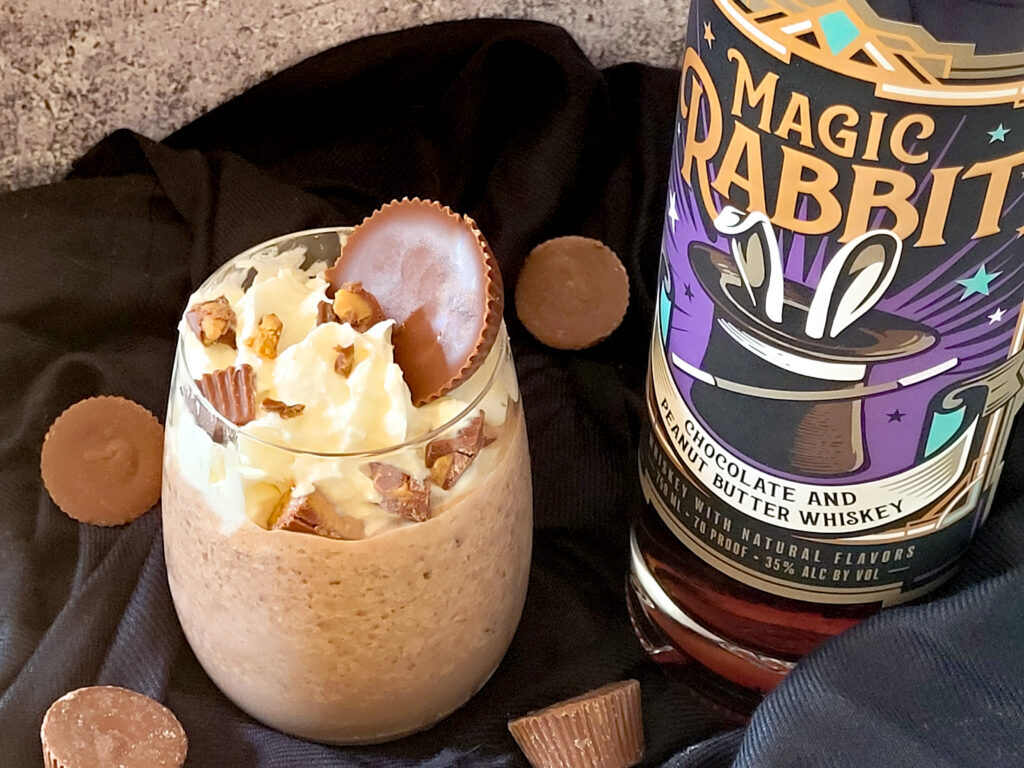 Chocolate Peanut Butter Whiskey Milkshake