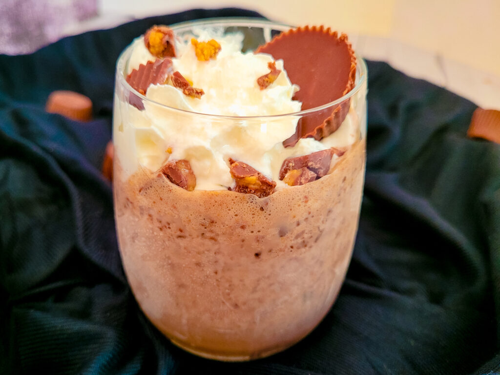 Chocolate Peanut Butter Whiskey Milkshake