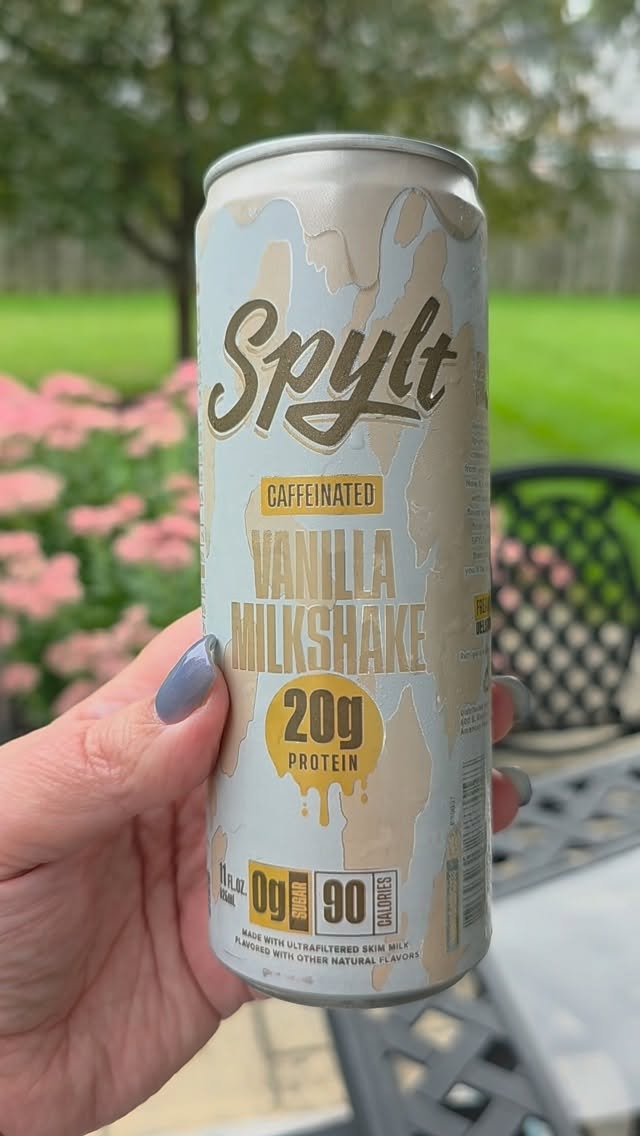 I tried Spylt milk for the first time and the vanilla milkshake flavor won me over right away! 🥛

This high protein caffeinated milk has 20 grams of protein and 90 calories per serving, with no added sugar. It was so smooth and creamy that it tasted EXACTLY like a melted vanilla milkshake. I am not kidding!

Spylt comes all kinds of yummy-sounding flavors, and I can't wait to try them all.

• Vanilla Milkshake
• Chocolate
• Strawberry
• Cookies and Cream
• Peanut Butter Chocolate
• And their newest flavor, Maple Donut

@spyltmilk is on the shelves at stores like Target, Kroger, and Albertsons. But since today is Amazon Prime Day, I'm placing a stock-up order because it's 15% off. ☺️

Help a girl out. When my order arrives, which flavor should I try next? 👇
.
.
.
#spylt #spyltmilk #highproteinmilk #proteinpower #amazonprimeday