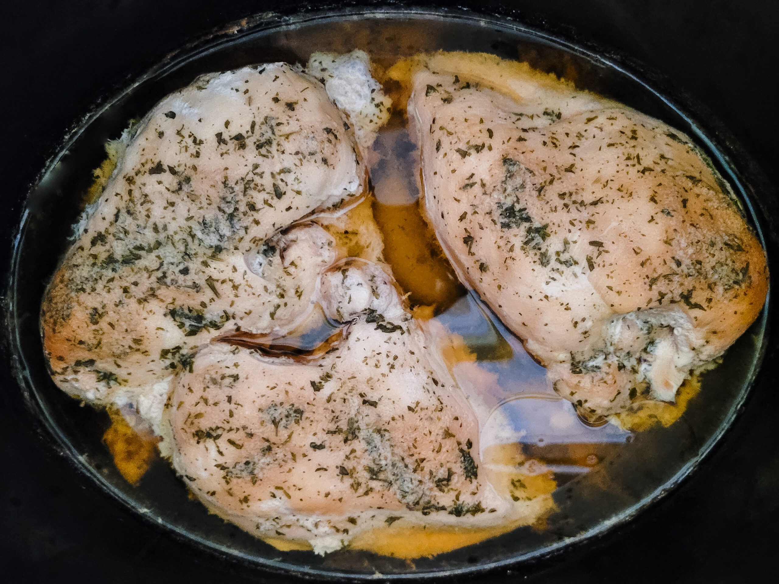 Slow cook on low for 5 hours.