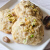 Try substituting any other nut for pistachio in these cookies.